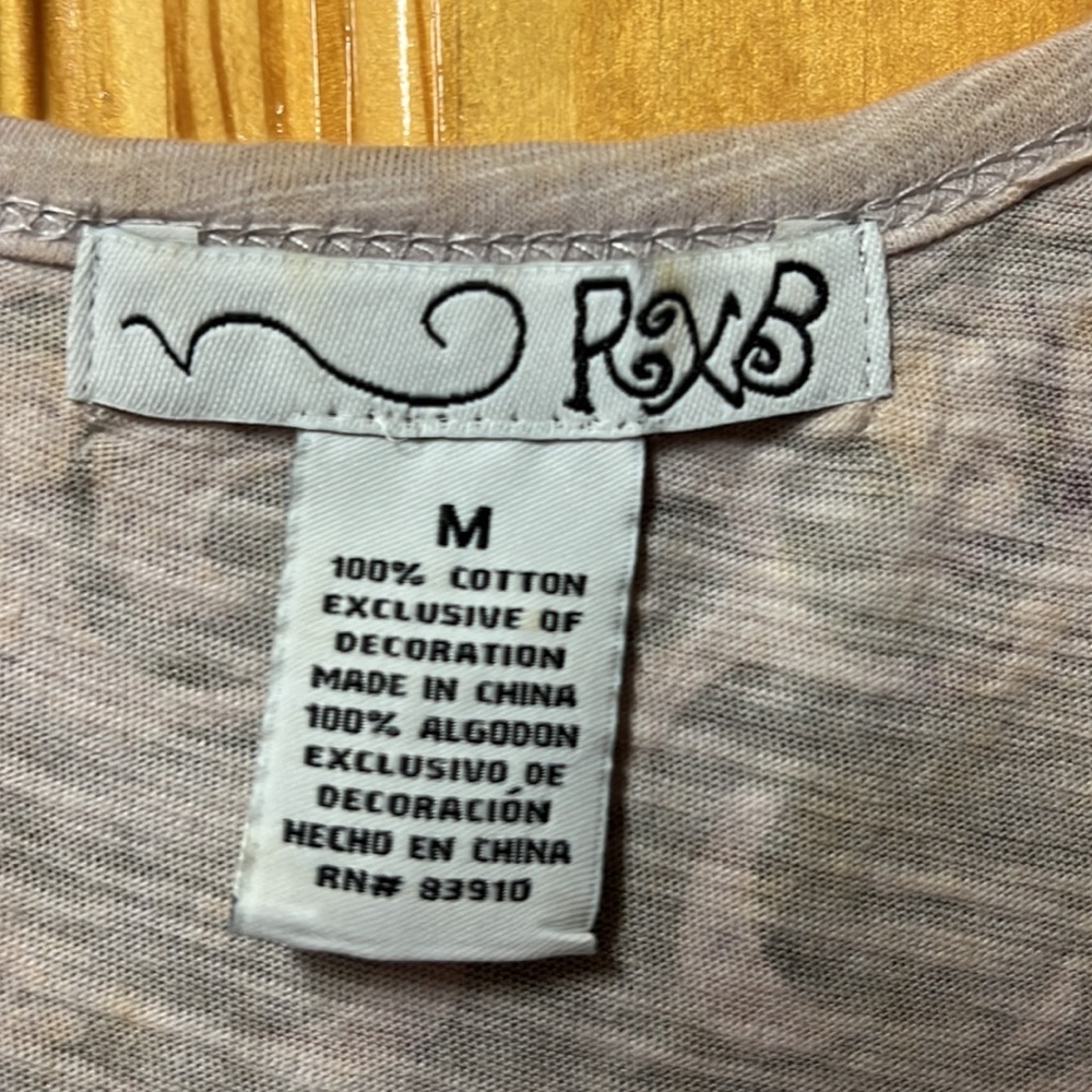 RXB tank top. 100% cotton never worn. - Picture 2 of 3
